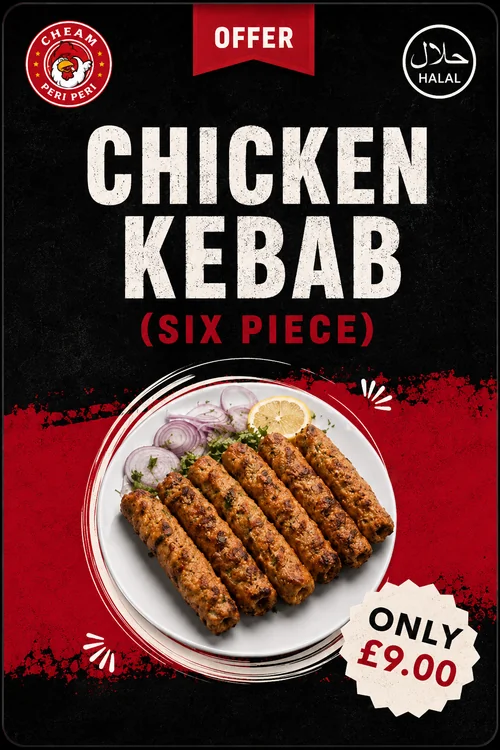 Cheam Peri Peri Special Offer Meal Deal 4